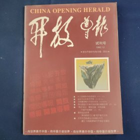 开放导报 试刊号