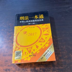 刑法一本通：中华人民共和国刑法总成（第十三版）