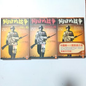 狗日的战争:（1.2.3）淮海战役.一个人的中国现代史，抗日史上最惨烈一战。3本合售