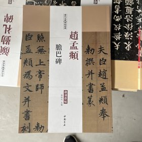 历代名家碑帖经典：赵孟頫 胆巴碑