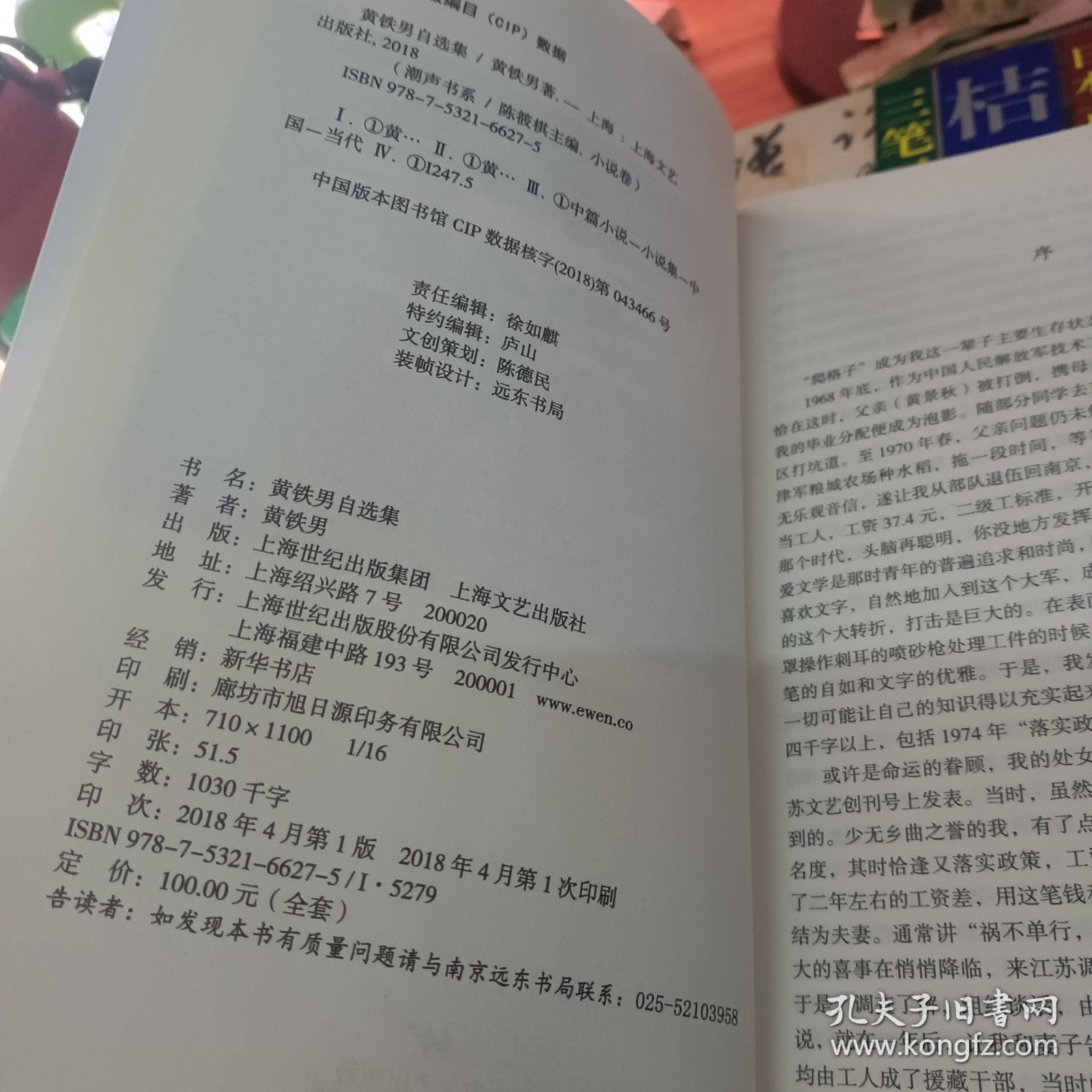 黄铁男自选集 上