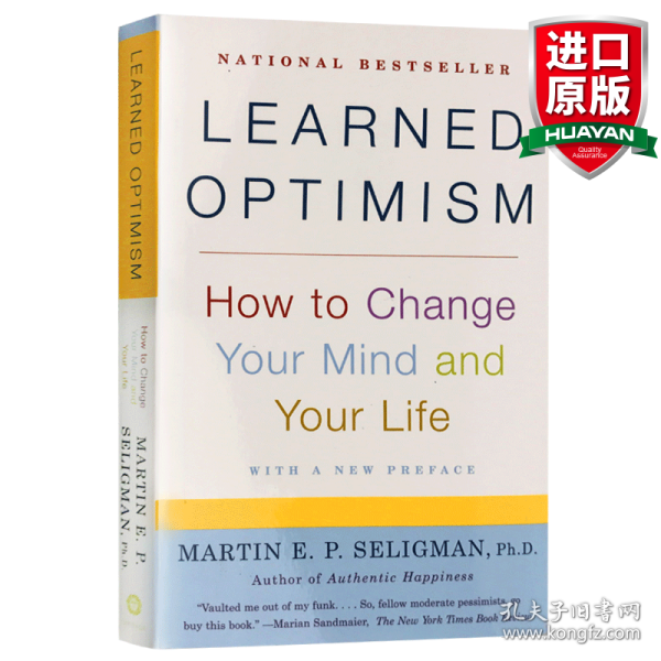 英文原版 Learned Optimism: How to Change Your Mind and Your Life活出最乐观的自己 英文版 进口英语原版书籍