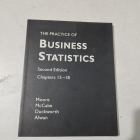 THE PRACTICE OF BUSINESS STATISTICS (SECOND EDITION Chapters 15-18) 商业统计实践（第二版第15-18章）