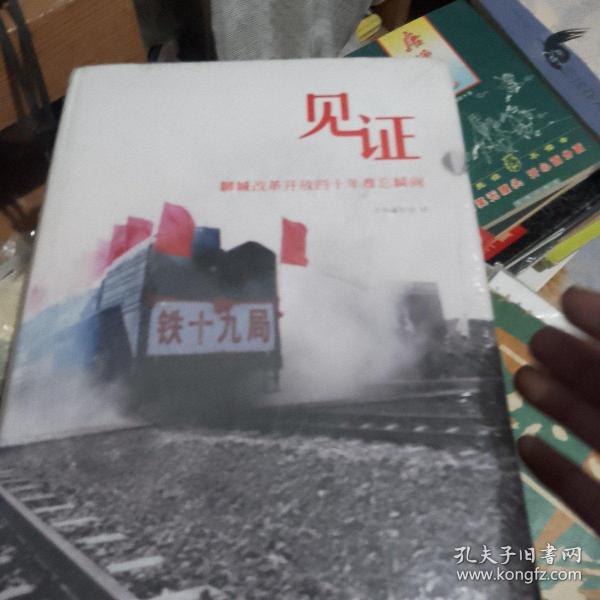 纪念聊城改革开放40周年难忘瞬间画册。