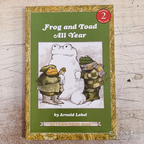 Frog and Toad All Year (I Can Read, Level 2)青蛙和蟾蜍的一年 英文原版