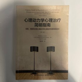 万千心理·心理动力学心理治疗简明指南：短程、间断和长程心理动力学心理治疗的原则和技术：第三版