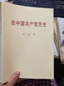 论中国共产党历史大字本