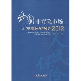 【正版】中国非寿险市场发展研究报告20129787513628549