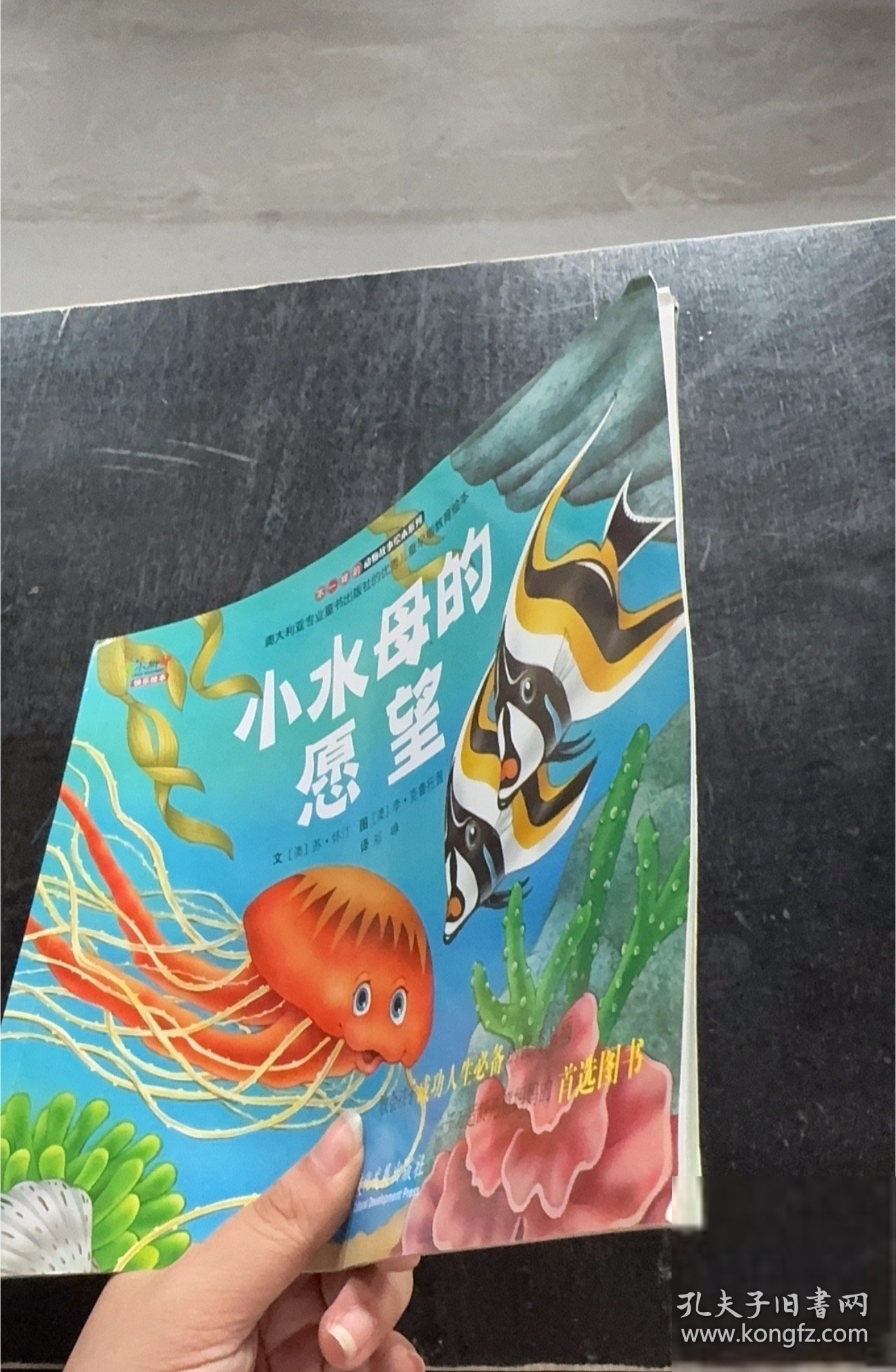 “不一样的动物故事”绘本系列——小水母的愿望