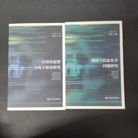 网络与信息安全问题研究 计算机犯罪与电子取证研究（2本合售）