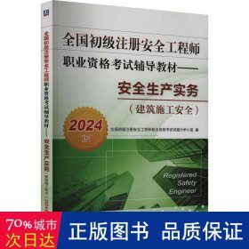 全国初级注册安全工程师职业资格考试辅导教材——安全生产实务（建筑施工安全）（2024版） 全国初级注册安全工程师职业资格考试试题分析小组