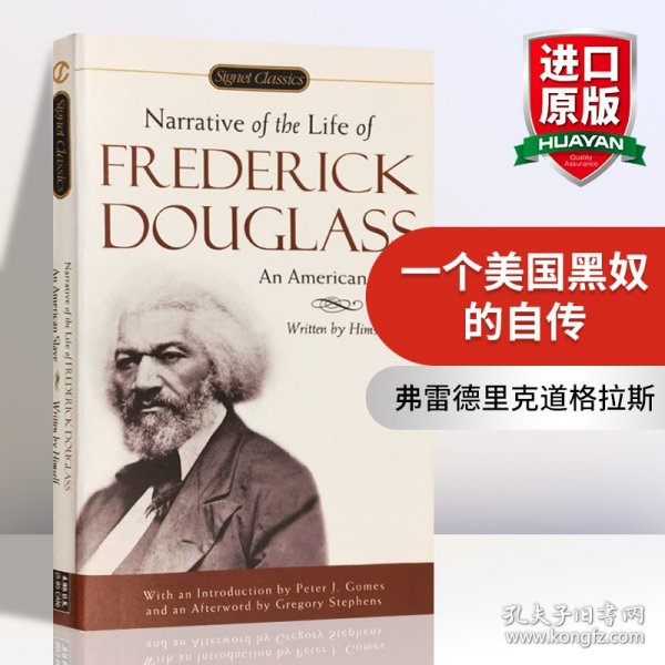 Narrative of the Life of Frederick Douglass  一个美国黑奴的自传 英文原版