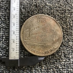 纪念铜章 欧洲流入 古董挂牌 2G27