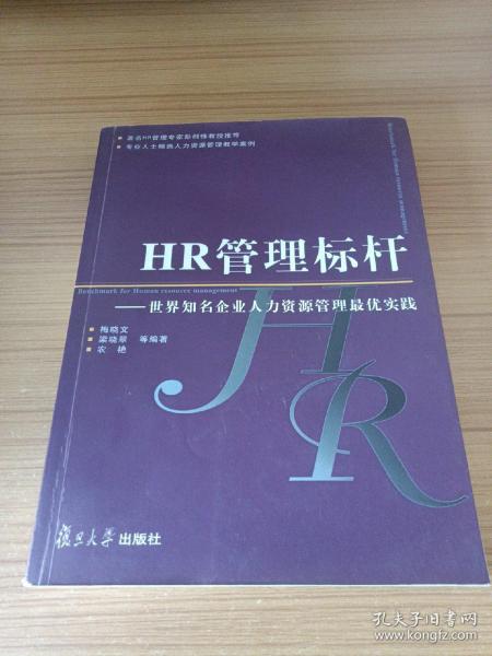 HR管理标杆：世界知名企业人力资源管理最优实践