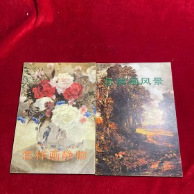 怎样画静物+怎样画风景【两册合售】