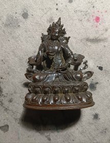 藏式密宗铜金钢萨埵菩萨像