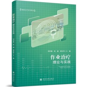 作业治疗理论与实践 刘沙鑫 张超 董安琴主编 康复医学