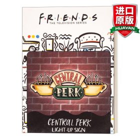英文原版 Friends: Central Perk Light-Up Sign 老友记 中央公园咖啡馆照明摆件 英文版 进口英语原版书籍