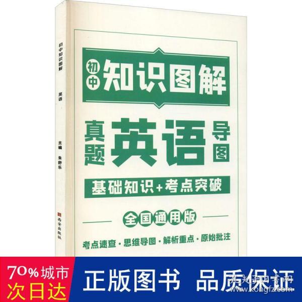 图解初中基础知识大全英语重难点手册全套训练及考点突破初中生初一初三复习资料教辅知识点知识清单资料包知识集锦基础知识手册