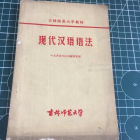 现代汉语语法