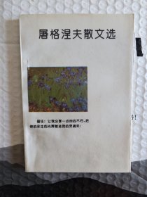屠格涅夫散文选+少年维特的烦恼