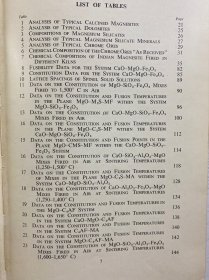Basic Refractories：Their Chemistry and Their Performance 耐火材料：化学性质和性能 （1950年英文版）32开（精装如图、内页干净）