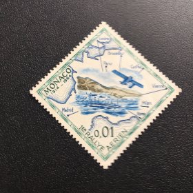 摩纳哥飞机邮票