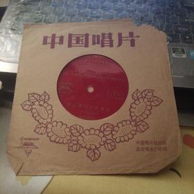 小薄膜唱片---女声独唱、华主席引来幸福水、1.献给华主席的歌.2.华主席领导真正好