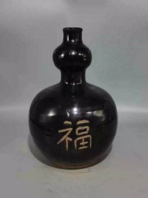 福禄寿磁州窑葫芦瓶