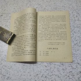 电影宣传资料1981年5月