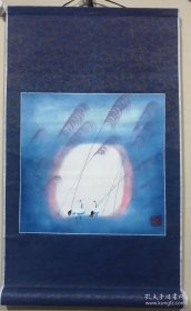 著名画家小蒙国画精品