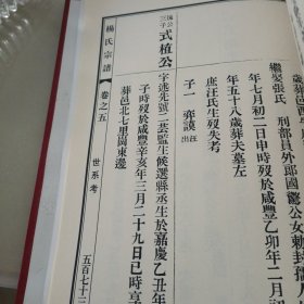 杨氏宗谱：上下卷（重裕堂）（河南商城）