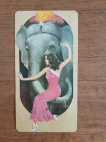 1982年南国明珠年历卡年历片