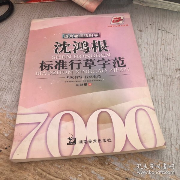 华夏万卷·选对老师练好字：沈鸿根标准行草字范