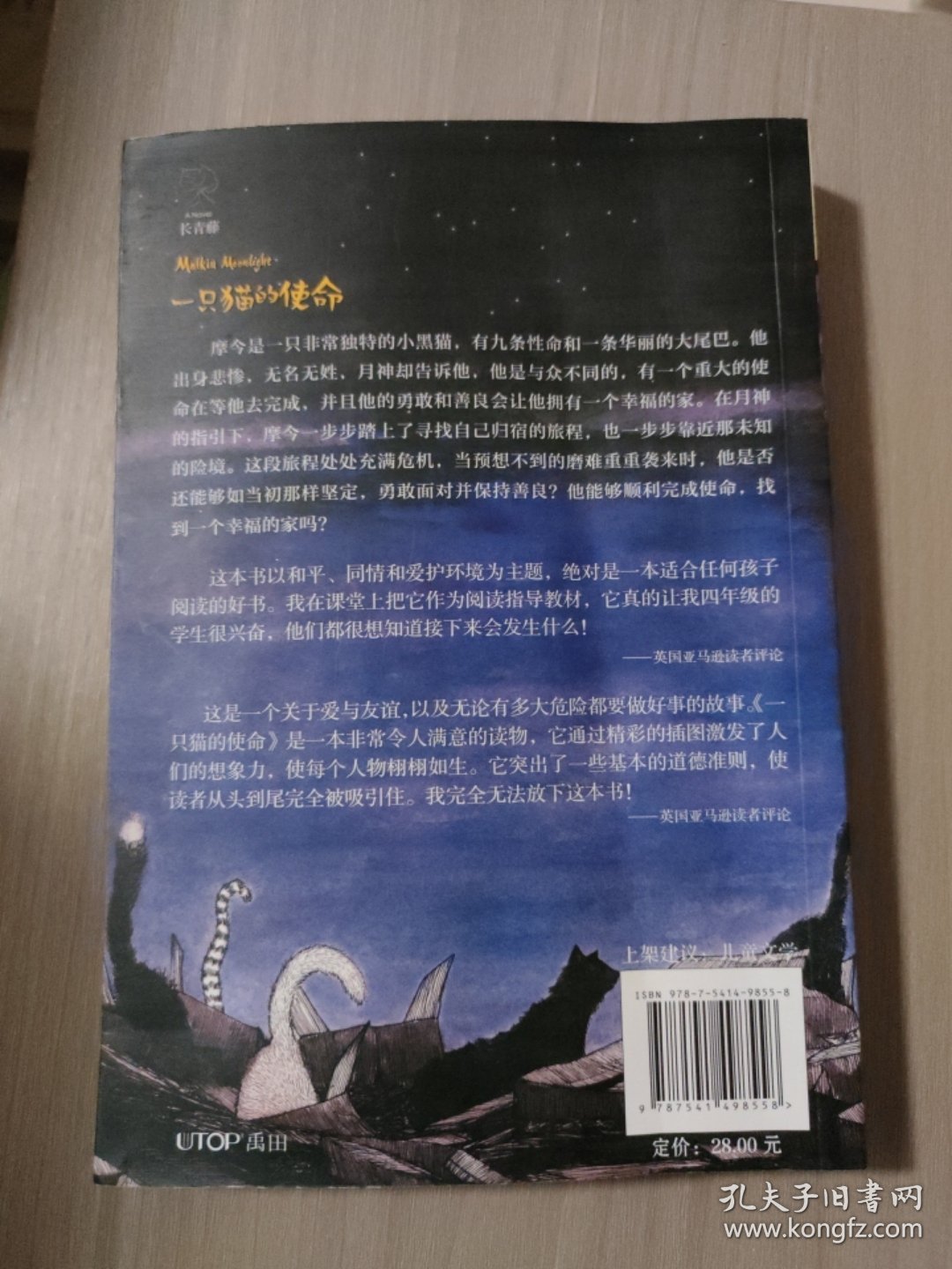 点击查看原图 长青藤:一只猫的使命