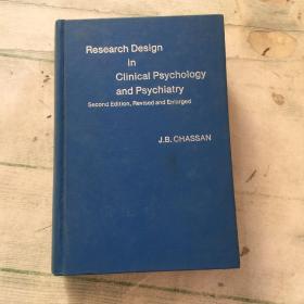 Research Design  in Clinical Psychology and  Psychiatry /Second Edition 临床心理学与精神病学研究设计/第二版