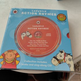 Ladybird ACTION PHYMES 带CD 4本合售 全新