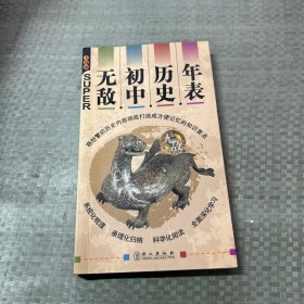 无敌英语新课标系列：无敌初中历史年表