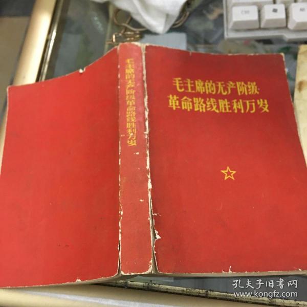 毛主席的无产阶级革命路线胜利万岁