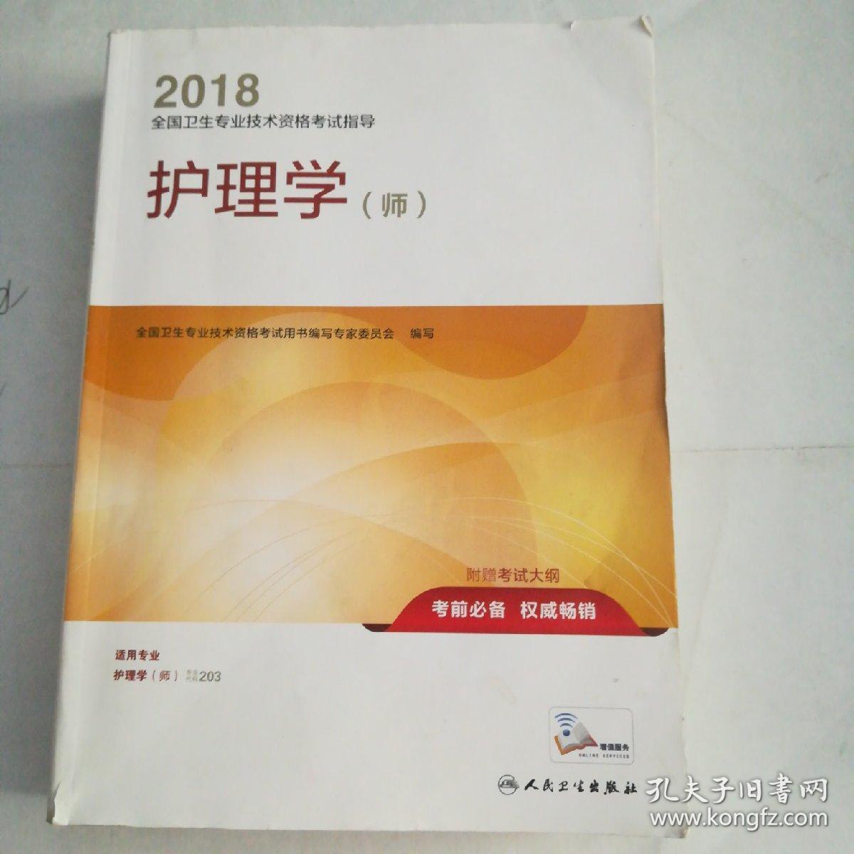 人卫版2018全国卫生专业职称资格考试护师资格考试 指导 护理学（师）(配增值)