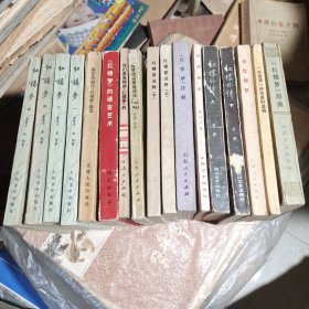 红楼梦一二三四 桐花凤阁评红楼梦辑录 红楼梦的语言艺术 我们是怎样读红楼梦的 红楼梦诗词联语评注 红楼梦注释上下 红楼梦注释 红楼佛影 红楼外传 评红楼梦 红楼梦评论资料选编 红楼梦辞典