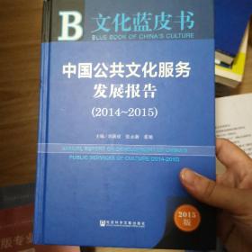 文化蓝皮书 中国公共文化服务发展报告