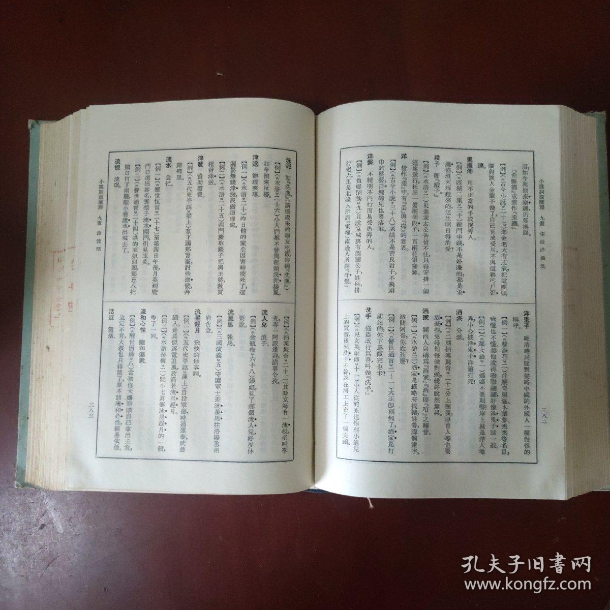 小说词语汇释 陆澹安 编著 上海古籍出版社 1979年1版1印 正版现货 实物拍照