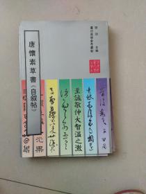 书法教学参考丛帖・唐怀素草书自叙帖