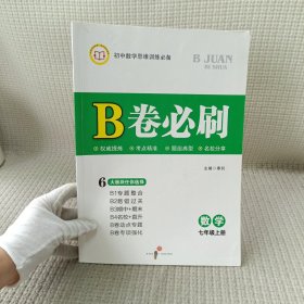 B卷必刷. 数学七年级. 上册