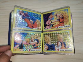 万变钻石卡集卡册（龙珠、魔沈英雄伝、日本闪卡及球星闪卡65张合售）