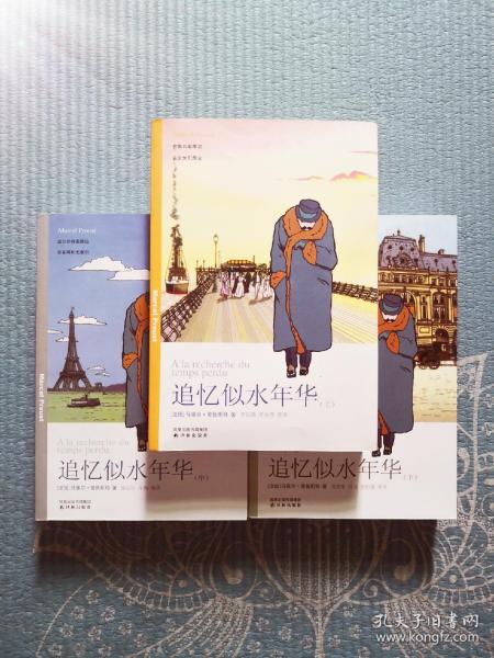 法国文学 | 追忆似水年华（全三册）|普鲁斯特| 名家名作 | 十年前老书