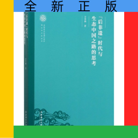 后非遗时代与生态中国之路的思考/非物质文化遗产保护理论与方法丛书