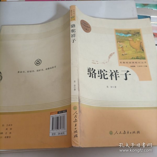 中小学新版教材（部编版）。配套课外阅读 名著阅读课程化丛书 骆驼祥子