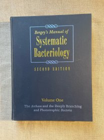 Bergey's Manual of Systematic Bacteriology: Volume One: The Archaea and the Deeply Branching and Phototrophic Bacteria, 2nd Edition 伯杰氏系统细菌学手册 第二版卷一【英文版，精装12开无酸纸第一次印刷】裸书2.1公斤